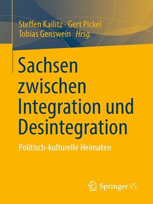 cover image of Sachsen zwischen Integration und Desintegration